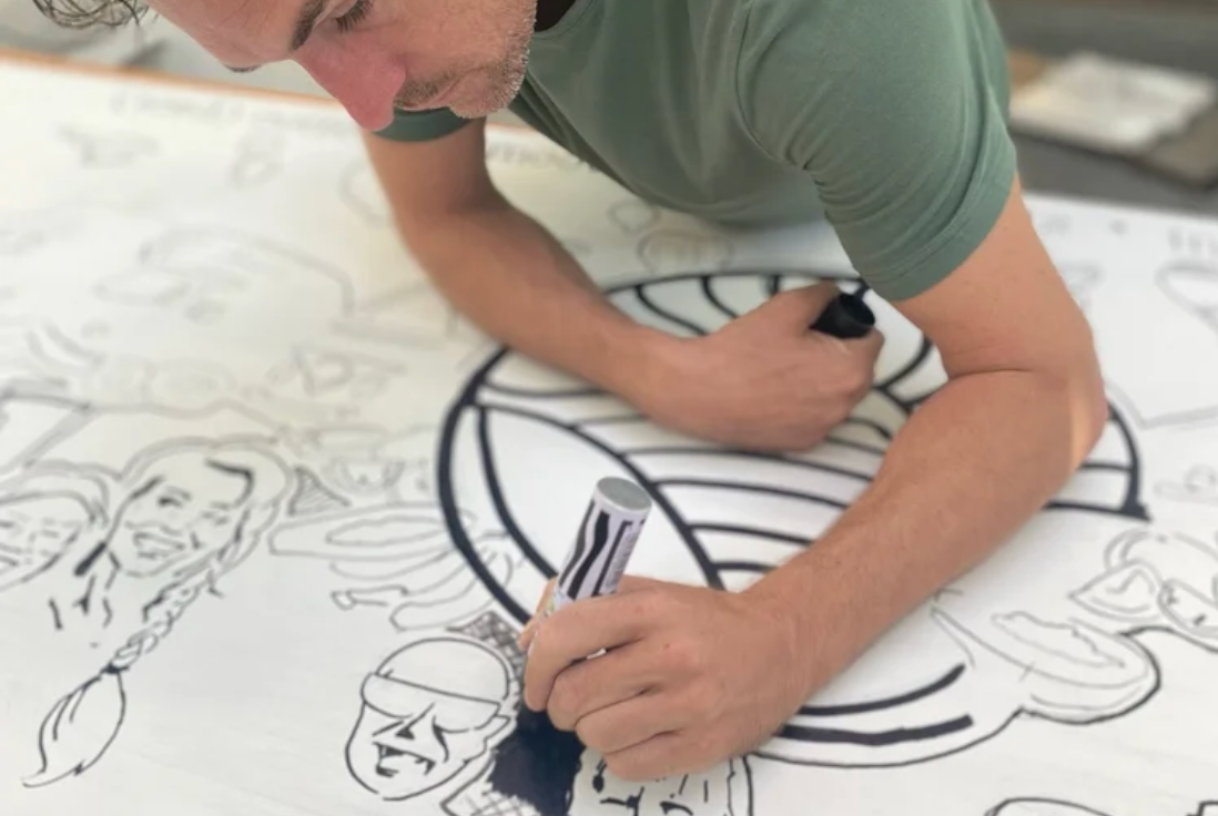 Art classes at Rancho Verde Tulum