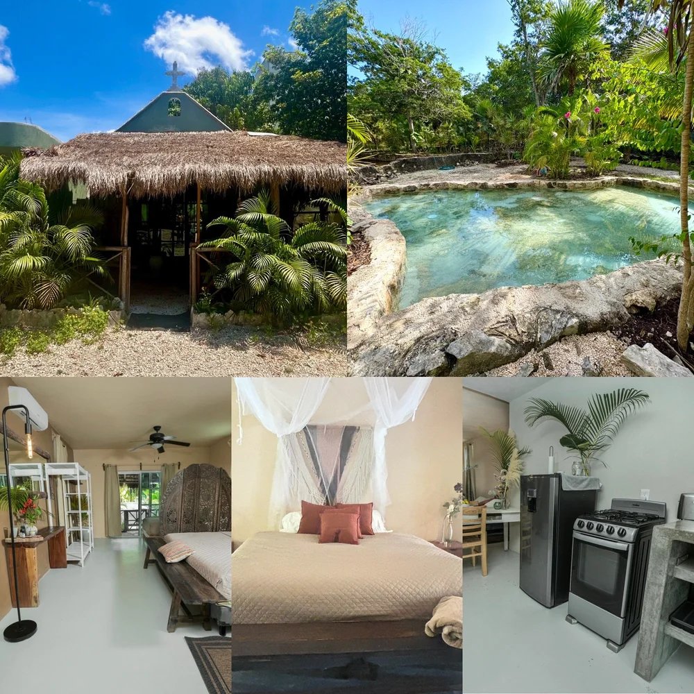 The Chapel at Rancho Verde Tulum — unique converted Mayan chapel Airbnb in Tulum