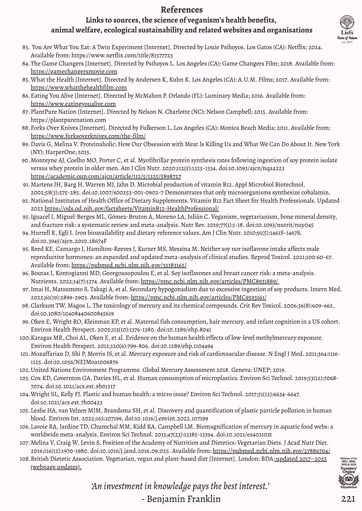 Bibliography page 221